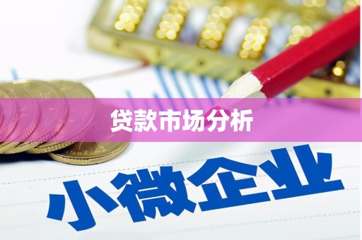 平川贷款市场分析