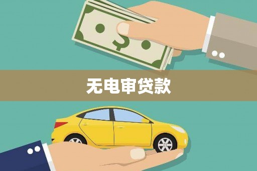 平川无电审贷款