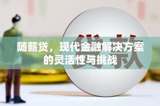 平川随薪贷，现代金融解决方案的灵活性与挑战