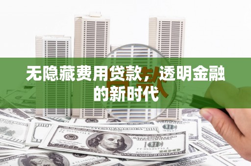 平川无隐藏费用贷款，透明金融的新时代