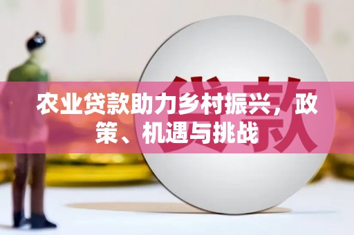 平川农业贷款助力乡村振兴，政策、机遇与挑战