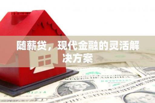 平川随薪贷，现代金融的灵活解决方案