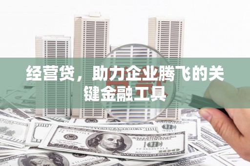 平川经营贷，助力企业腾飞的关键金融工具