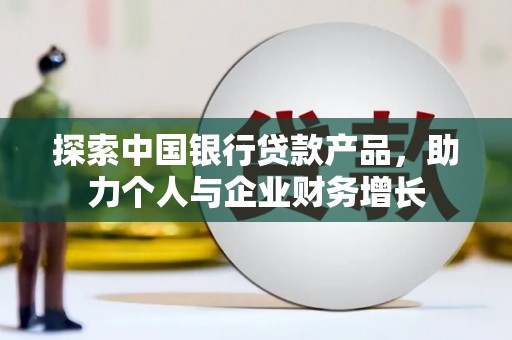 平川探索中国银行贷款产品，助力个人与企业财务增长