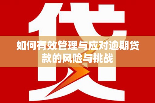 平川如何有效管理与应对逾期贷款的风险与挑战