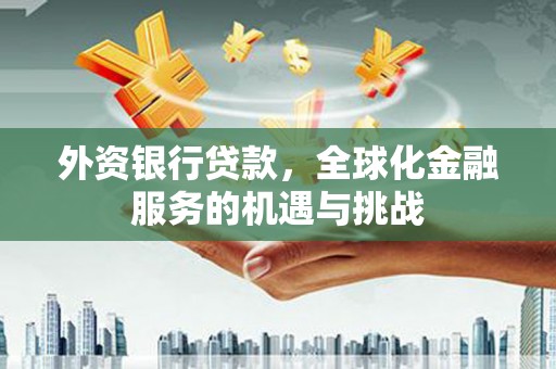平川外资银行贷款，全球化金融服务的机遇与挑战