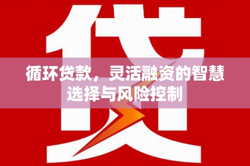 平川循环贷款，灵活融资的智慧选择与风险控制