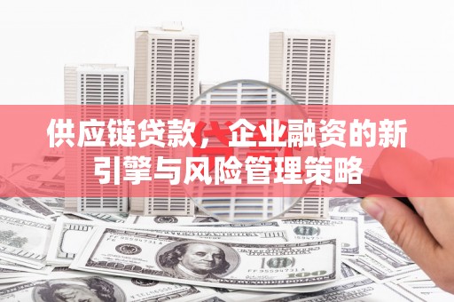 平川供应链贷款，企业融资的新引擎与风险管理策略
