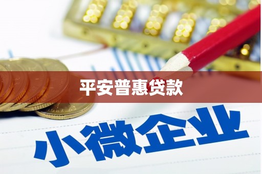 平川平安普惠贷款