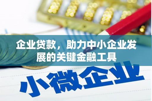 平川企业贷款，助力中小企业发展的关键金融工具