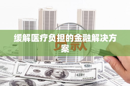 平川缓解医疗负担的金融解决方案