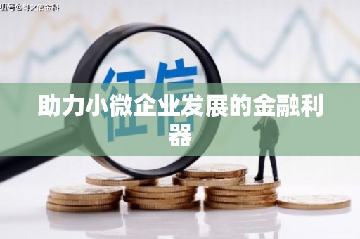 平川助力小微企业发展的金融利器