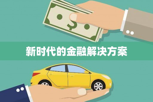 平川新时代的金融解决方案