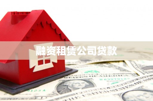 平川融资租赁公司贷款
