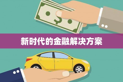 平川新时代的金融解决方案