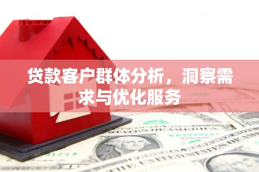 平川贷款客户群体分析，洞察需求与优化服务